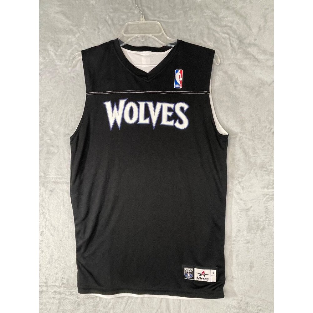 Wolves  Jersey Alleson Men's Small Athletic Minnesota reversible Tank Top NBA